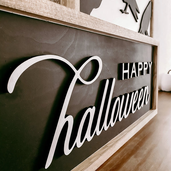 Happy Halloween | Wood