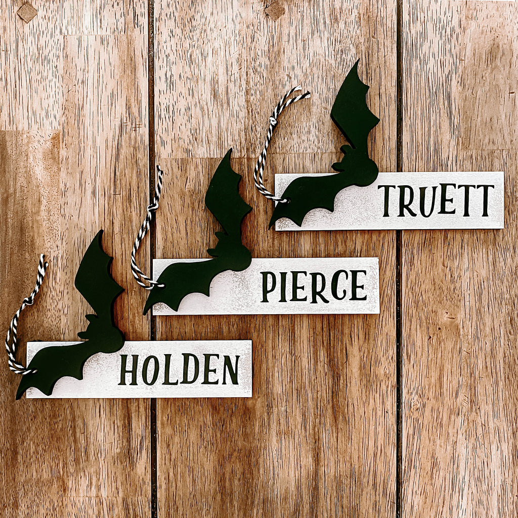 Halloween Tag | Wood