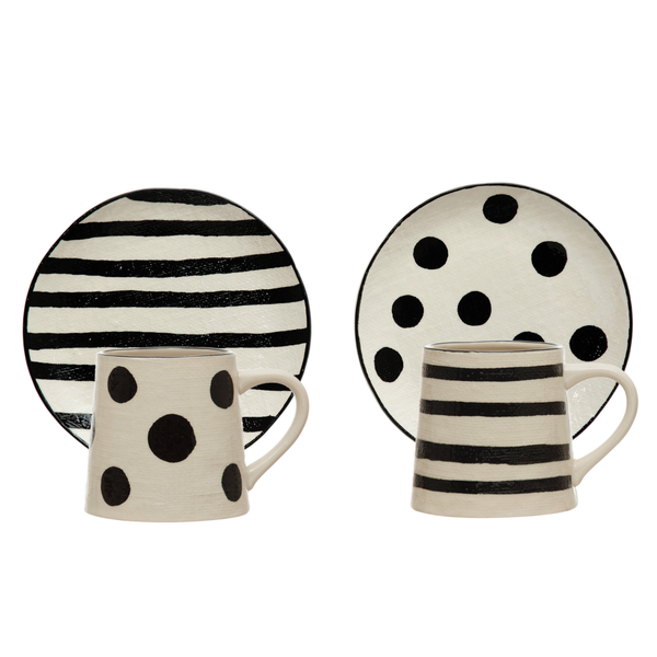 Linen Stoneware Set | Housewares