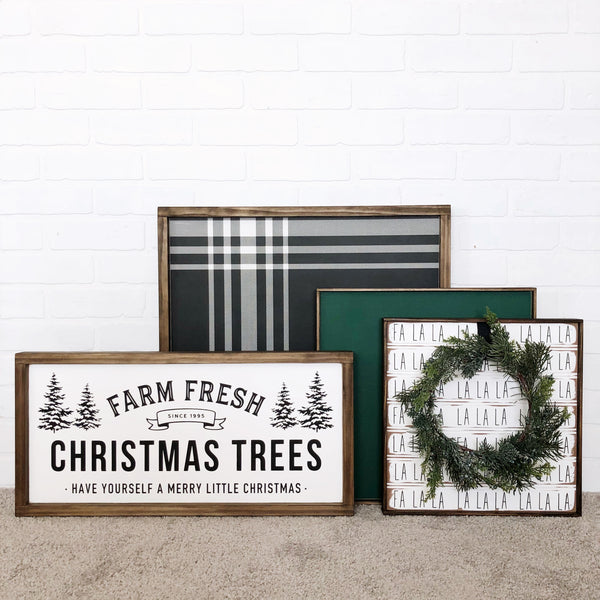 Holiday Gallery Set | Wood