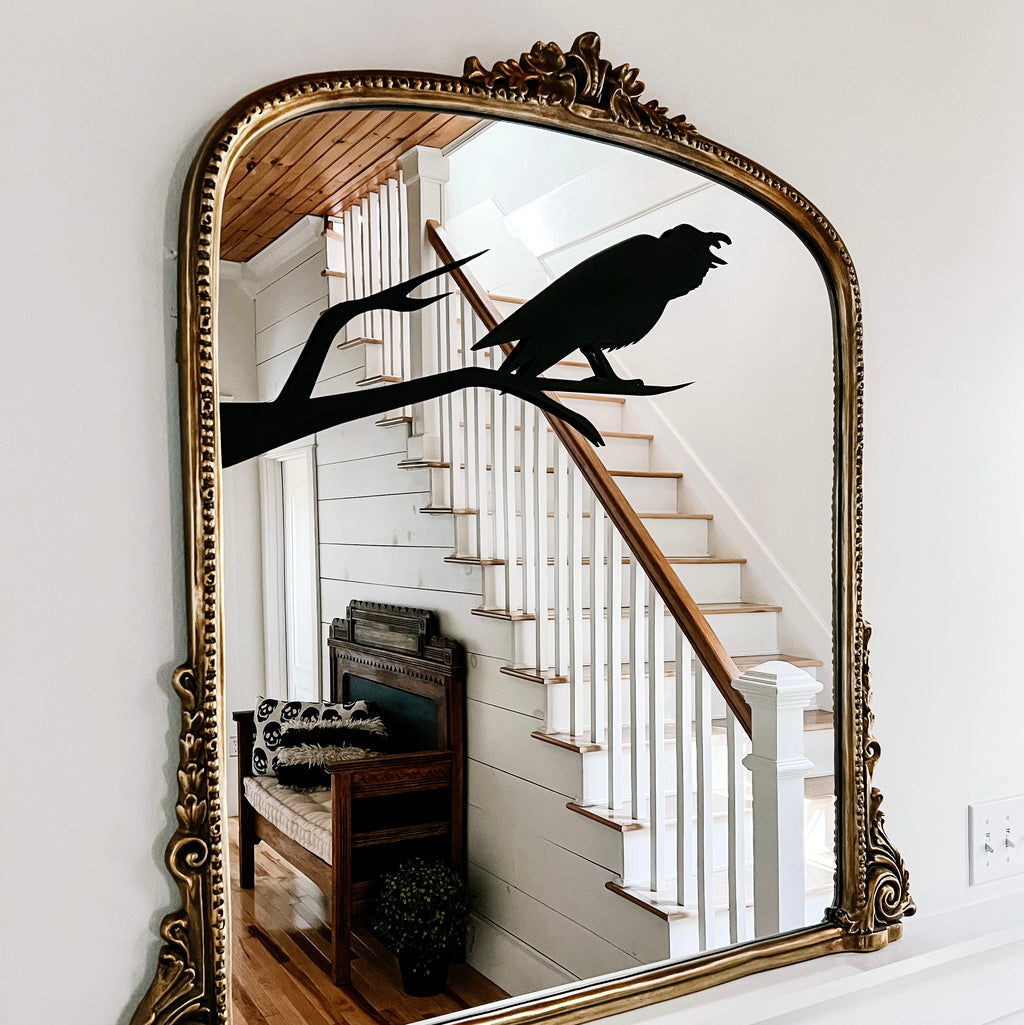 Crow on Branch | Wood