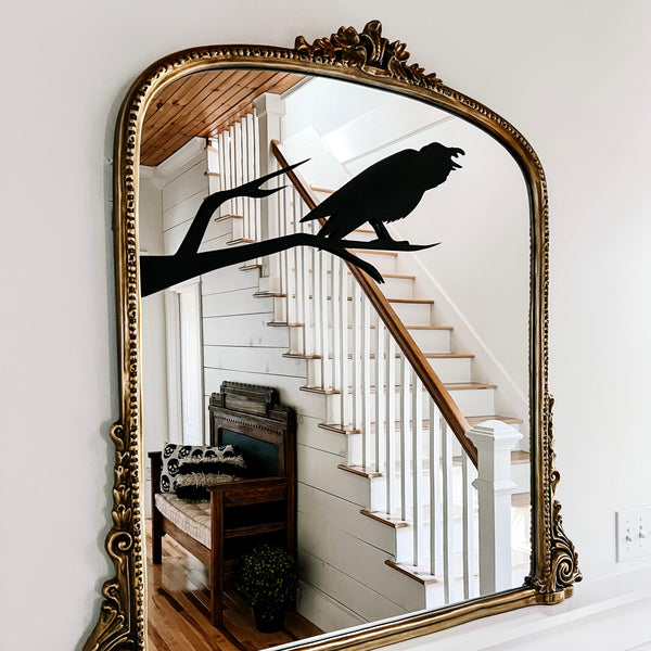 Crow on Branch | Wood