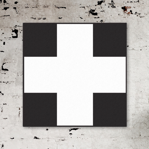 Swiss Cross | Medium | Canvas