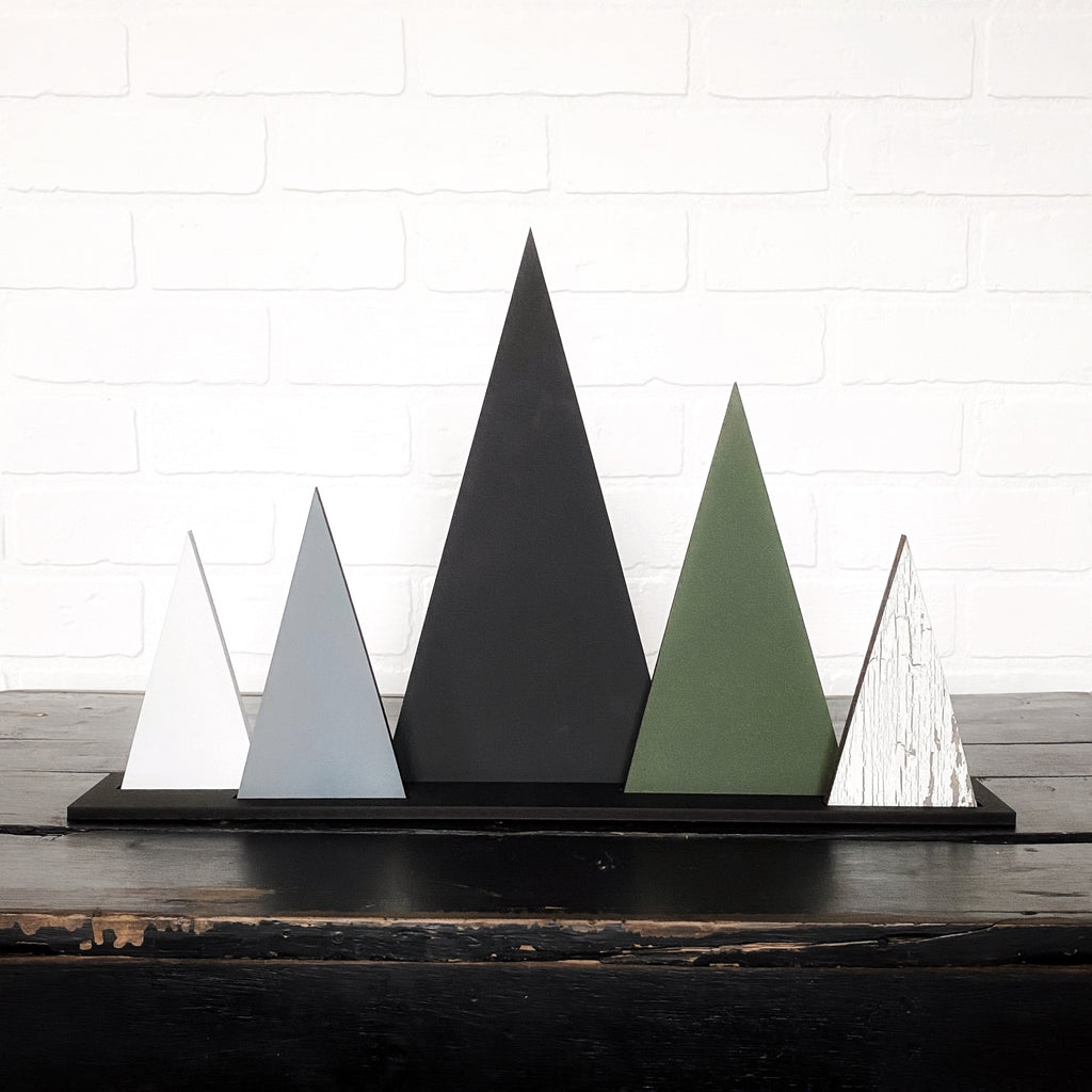 Modern Trees | Dark | Wood