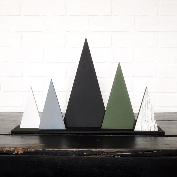 Modern Trees | Dark | Wood