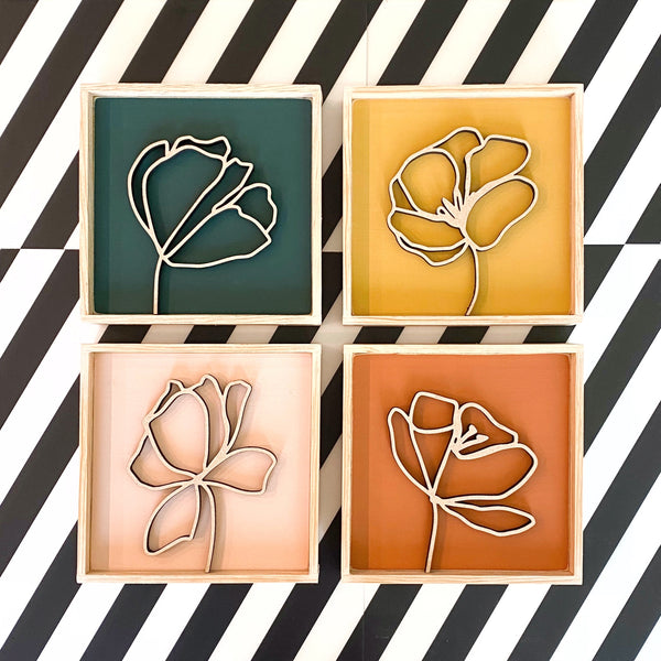 Spring Floral | Wood