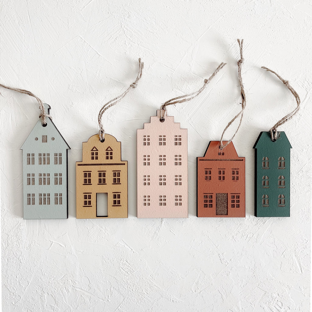 Dutch Village Set | Pastel | Ornament