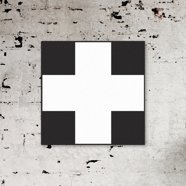 Swiss Cross | Small | Canvas