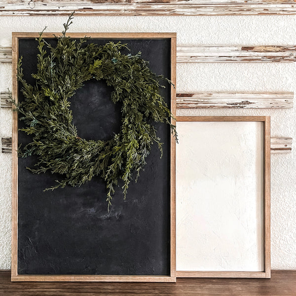 Textured | Black | Wood