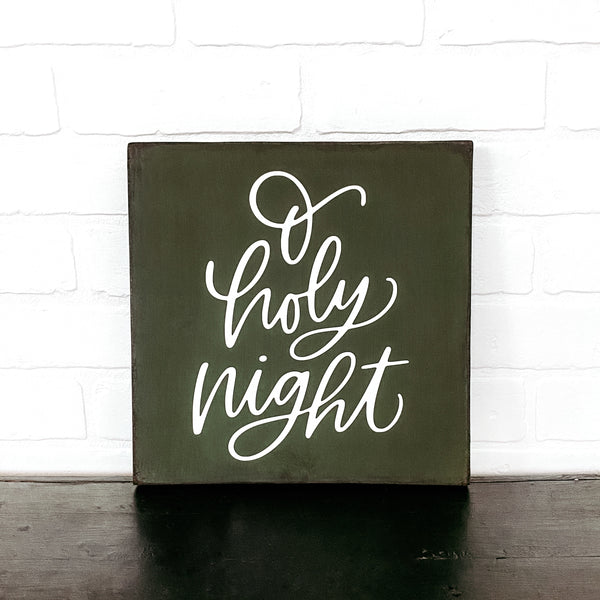 O Holy Night | Wood
