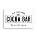 Cocoa Bar | Large | Canvas