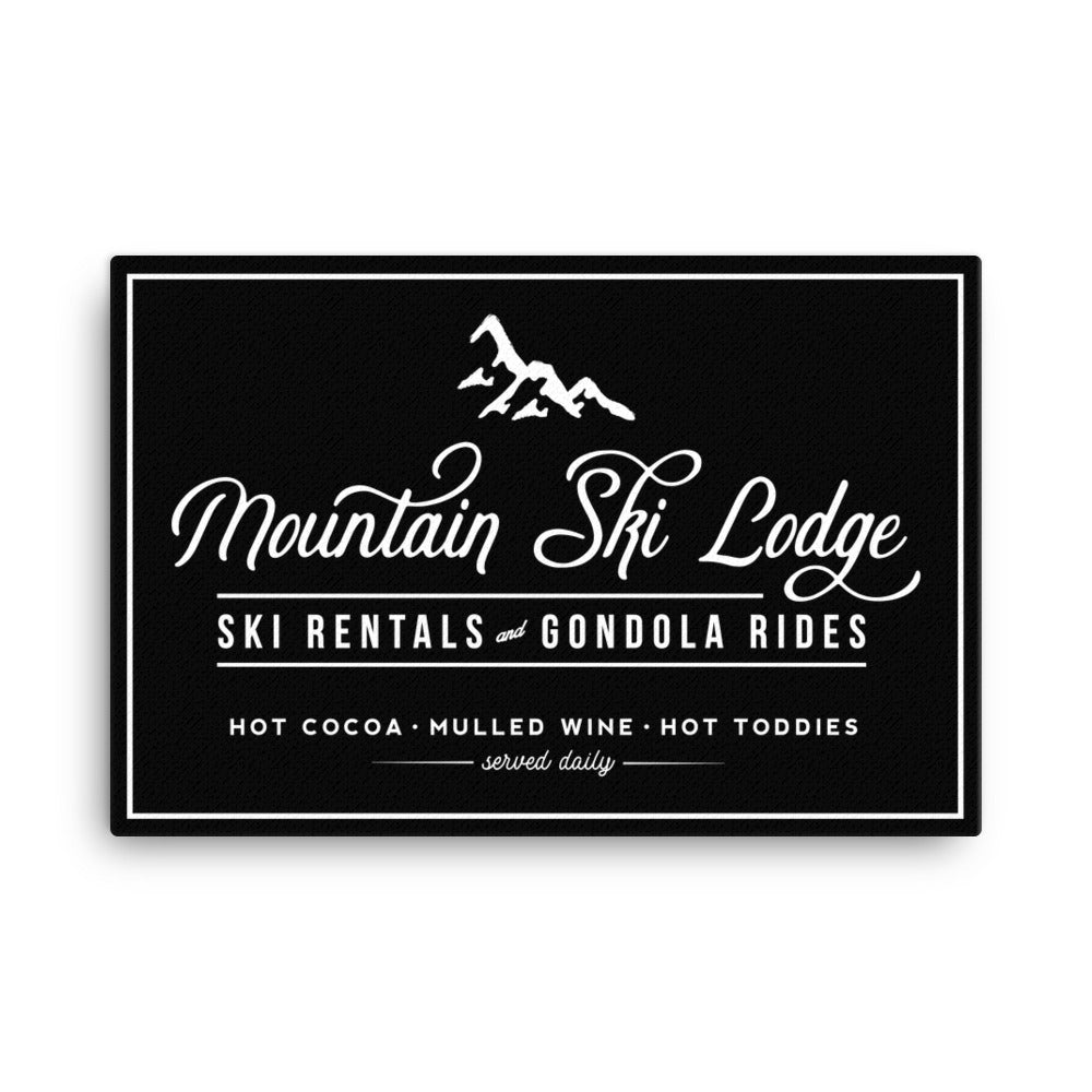 Ski Lodge | Canvas