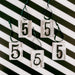 Number Tag | Thin Style | Ornament