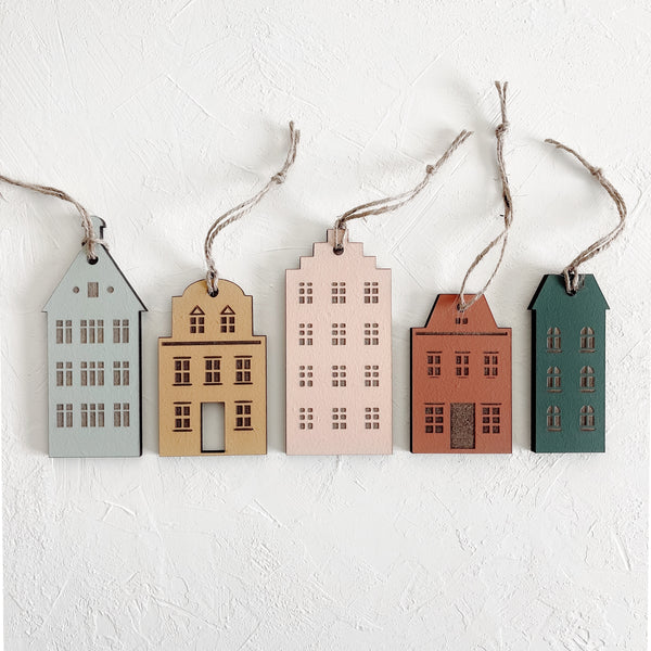 Dutch Village Set | Pastel | Ornament