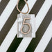 Number Tag | Script Style | Ornament