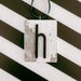 Letter Tag | Thin Style | Ornament