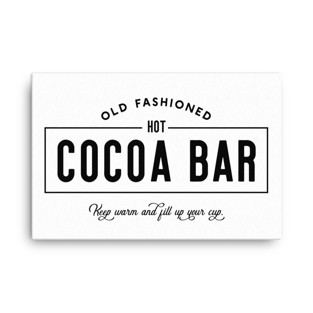 Cocoa Bar | Large | Canvas